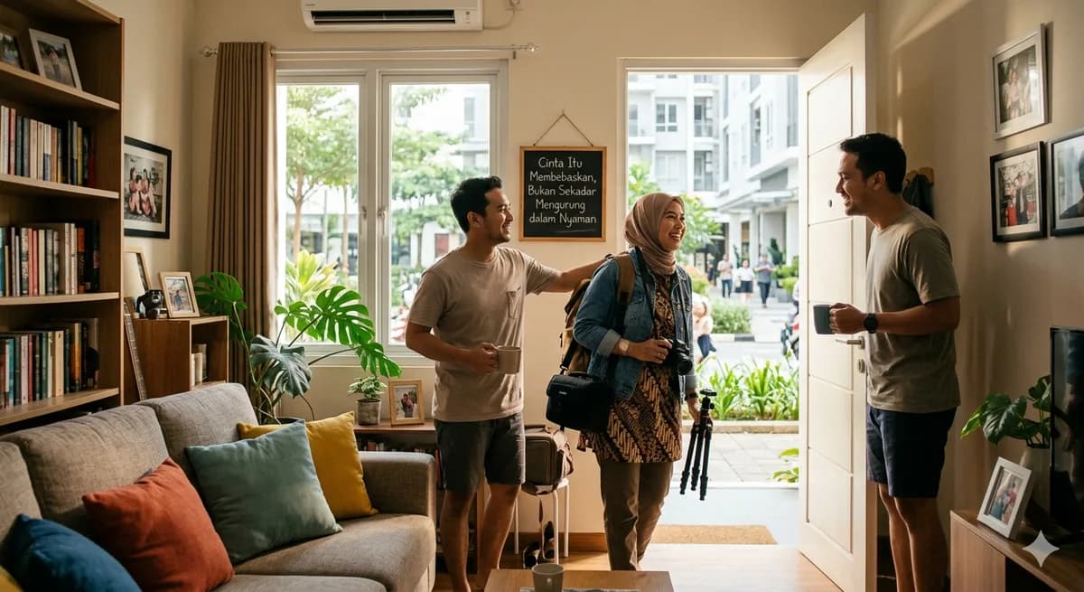Cinta Itu Membebaskan, Bukan Sekadar Mengurung dalam Nyaman