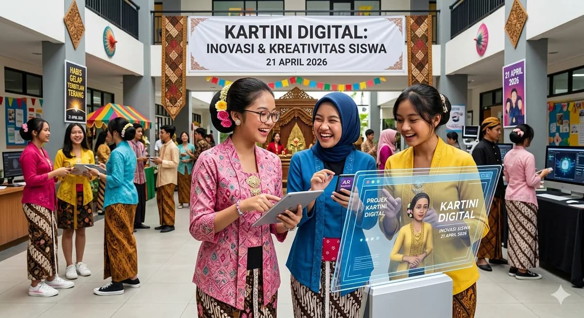 Kartini Digital: Inovasi dan Kreativitas Siswa dalam Perayaan 21 April Tahun Ini