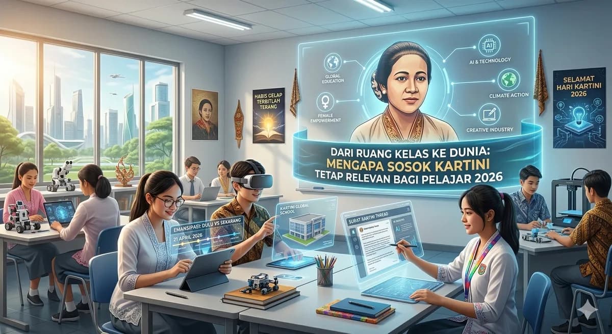 Dari Ruang Kelas ke Dunia: Mengapa Sosok Kartini Tetap Relevan bagi Pelajar 2026
