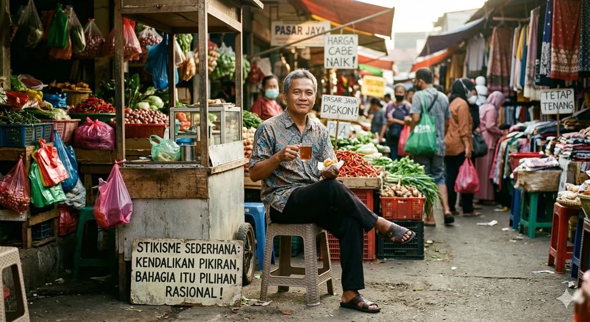 Ekonomi Memang Sulit, Tapi Bahagia Itu Pilihan Rasional: Belajar Stoikisme Sederhana