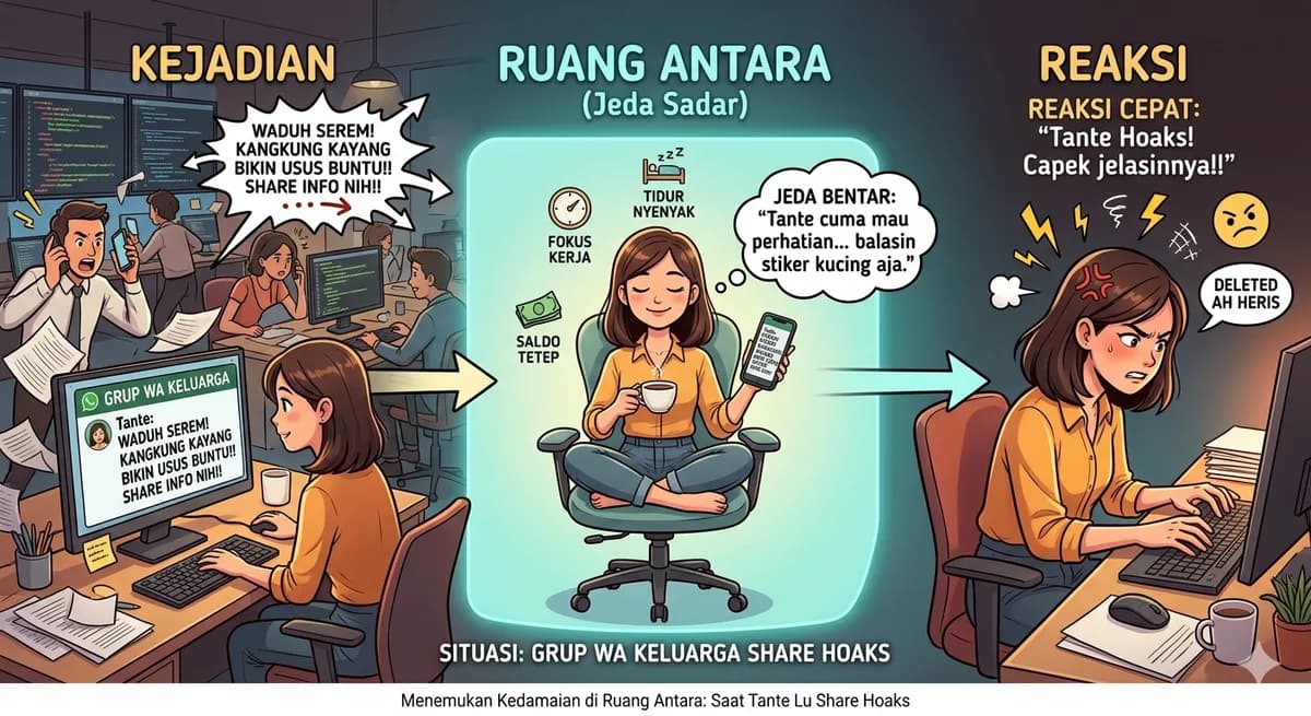 Menemukan Kedamaian di Ruang Antara