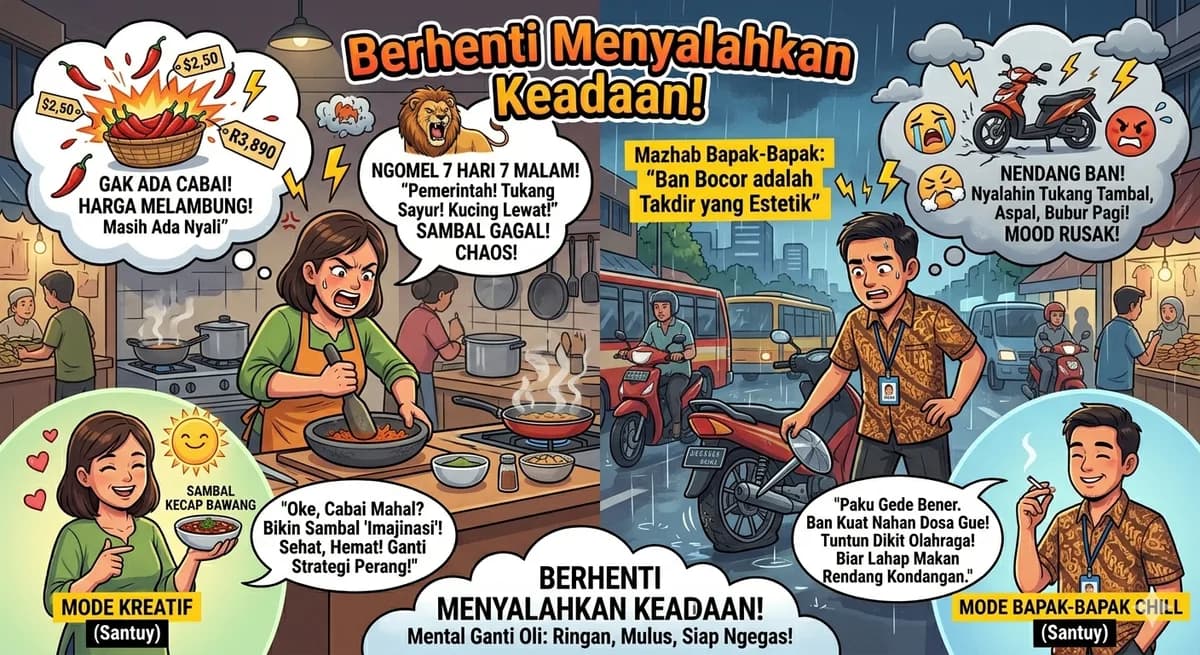 Berhenti Menyalahkan Keadaan