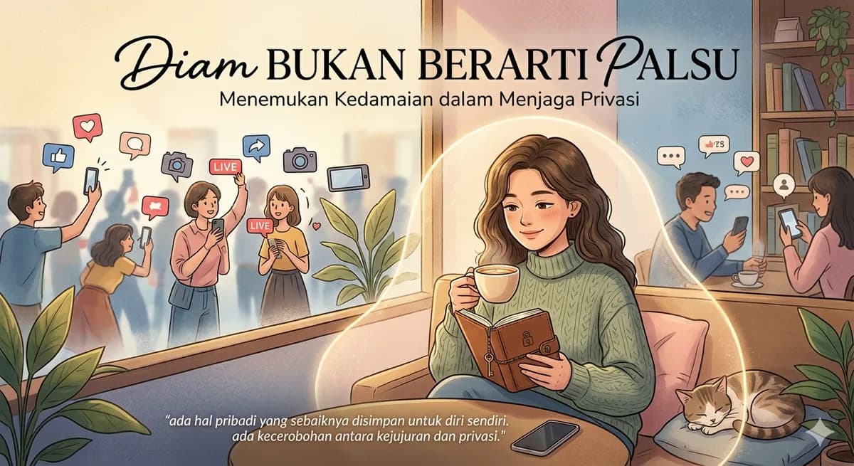 Diam Bukan Berarti Palsu: Menemukan Kedamaian dalam Menjaga Privasi