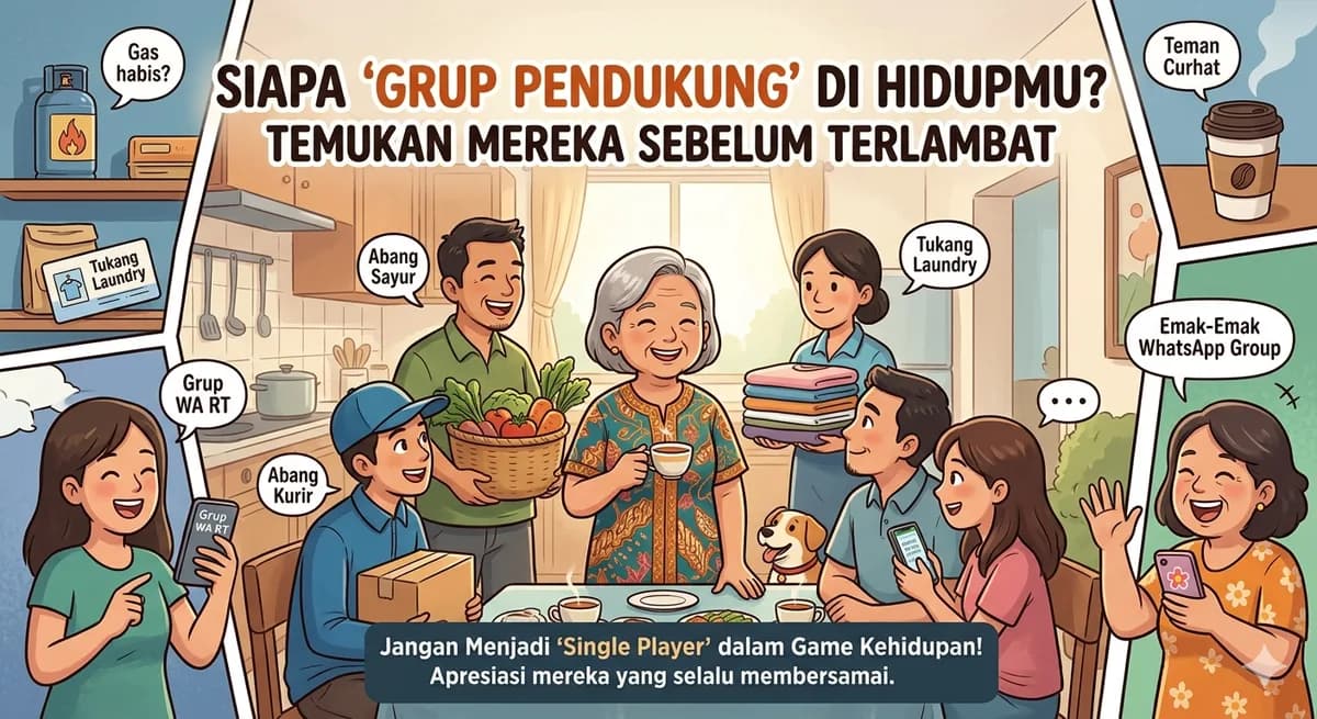 Siapa "Grup Pendukung" di Hidupmu? Temukan Mereka Sebelum Terlambat