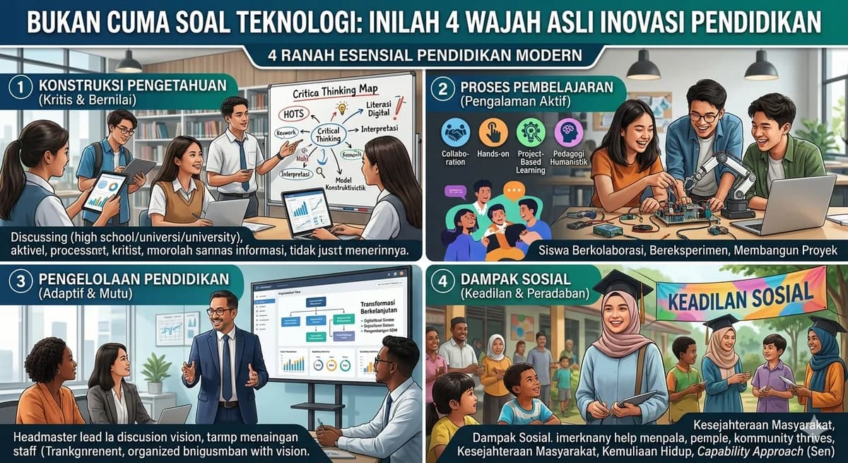 Bukan Cuma Soal Teknologi: Inilah 4 Wajah Asli Inovasi Pendidikan