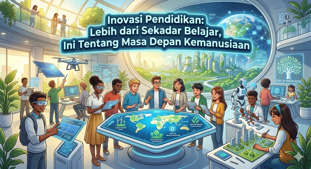 Inovasi Pendidikan: Lebih dari Sekadar Belajar, Ini Tentang Masa Depan Kemanusiaan