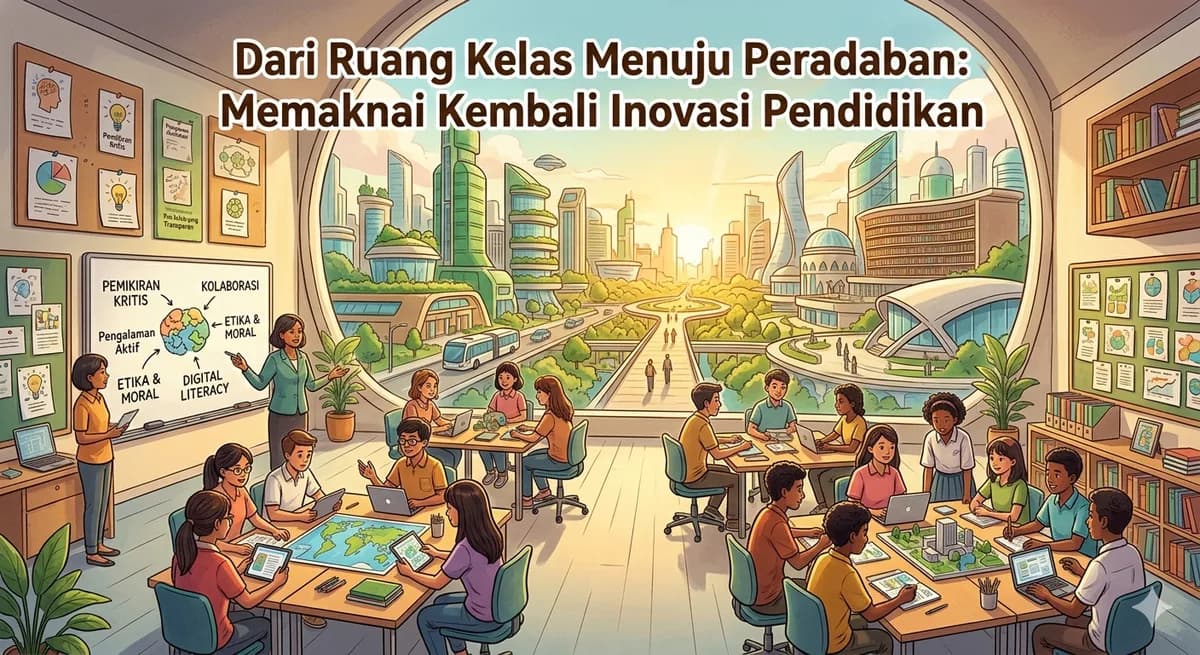 Dari Ruang Kelas Menuju Peradaban: Memaknai Kembali Inovasi Pendidikan