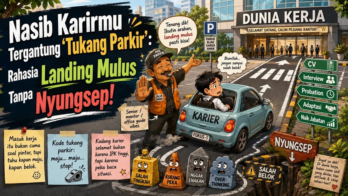 Nasib Karirmu Tergantung "Tukang Parkir": Rahasia Landing Mulus Tanpa Nyungsep!