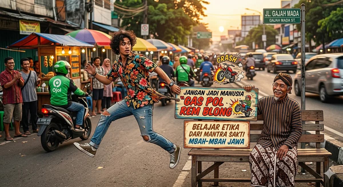 Jangan Jadi Manusia "Gas Pol Rem Blong": Belajar Etika dari Mantra Sakti Mbah-Mbah Jawa 