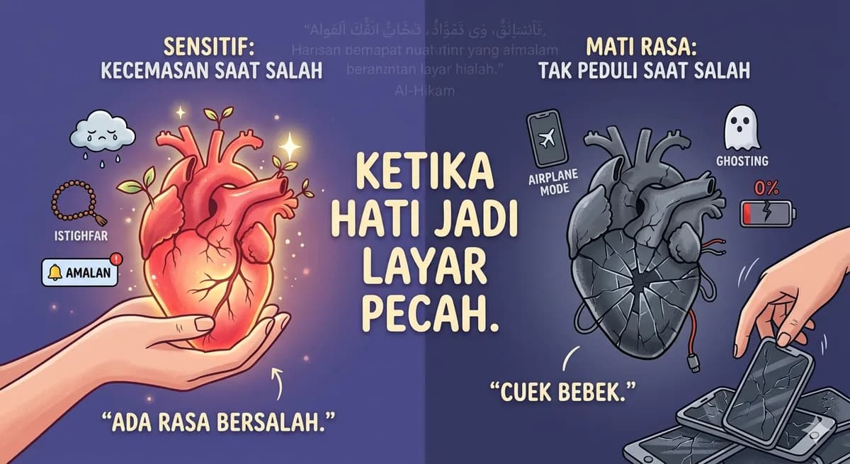 Saat Kita Nggak Lagi Menyesal Setelah Berbuat Salah: Ada Apa dengan Hati?