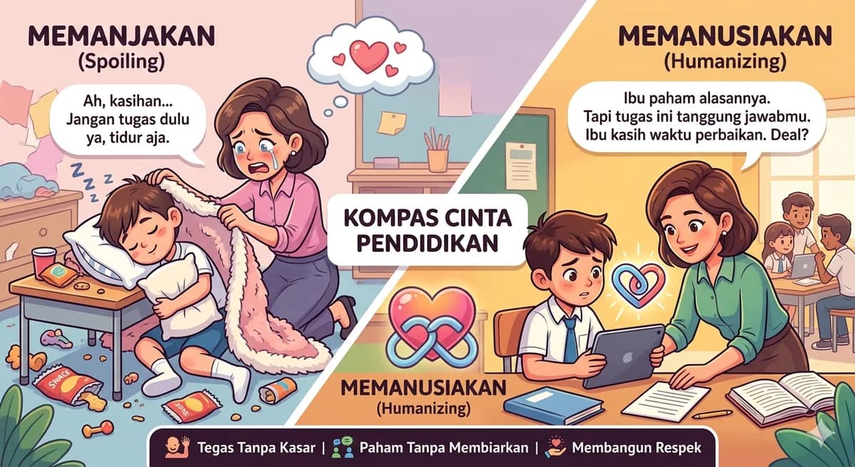 Cinta dalam Pendidikan: Bukan Memanjakan, tetapi Memanusiakan (seri Manajemen Cinta dalam Pendidikan)
