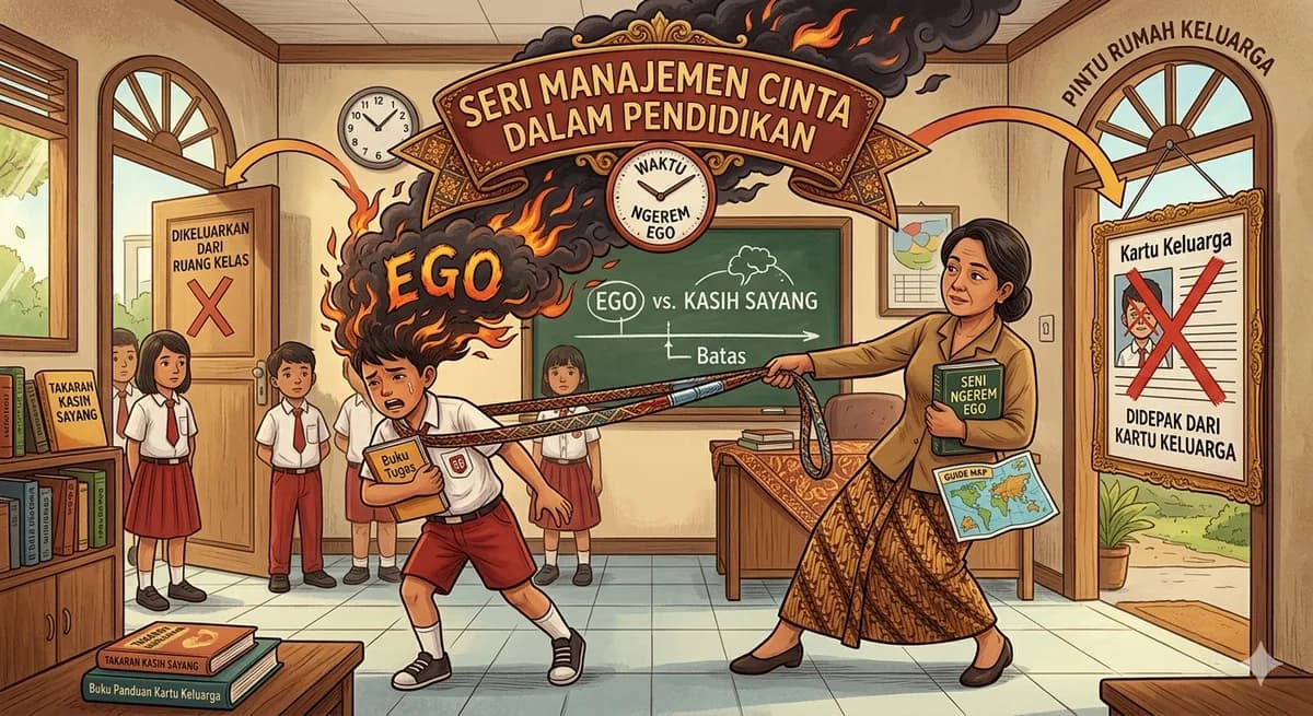 Seri Manajemen Cinta dalam Pendidikan: Seni "Ngerem Ego" Biar Gak Didepak dari Kartu Keluarga dan Ruang Kelas