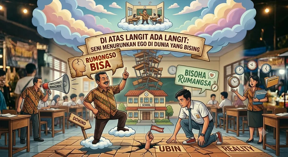 Di Atas Langit Ada Langit: Seni Menurunkan Ego di Dunia yang Bising