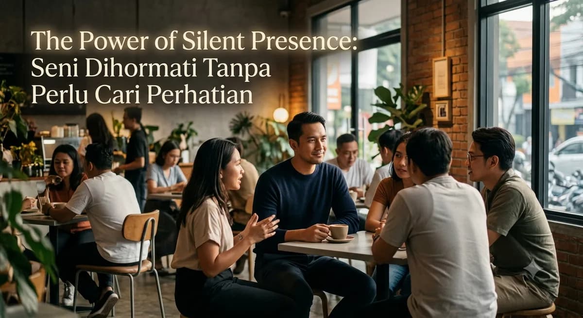 The Power of Silent Presence: Seni Dihormati Tanpa Perlu Cari Perhatian