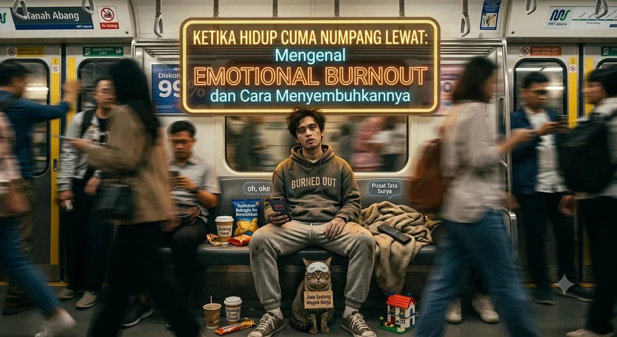 Ketika Hidup Cuma Numpang Lewat: Mengenal Emotional Burnout dan Cara Menyembuhkannya