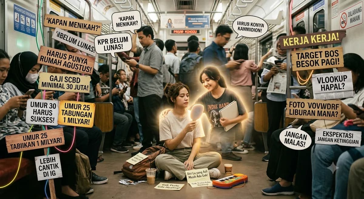 Menemukan Kembali "Diri" yang Hilang di Tengah Riuhnya Ekspektasi Dunia