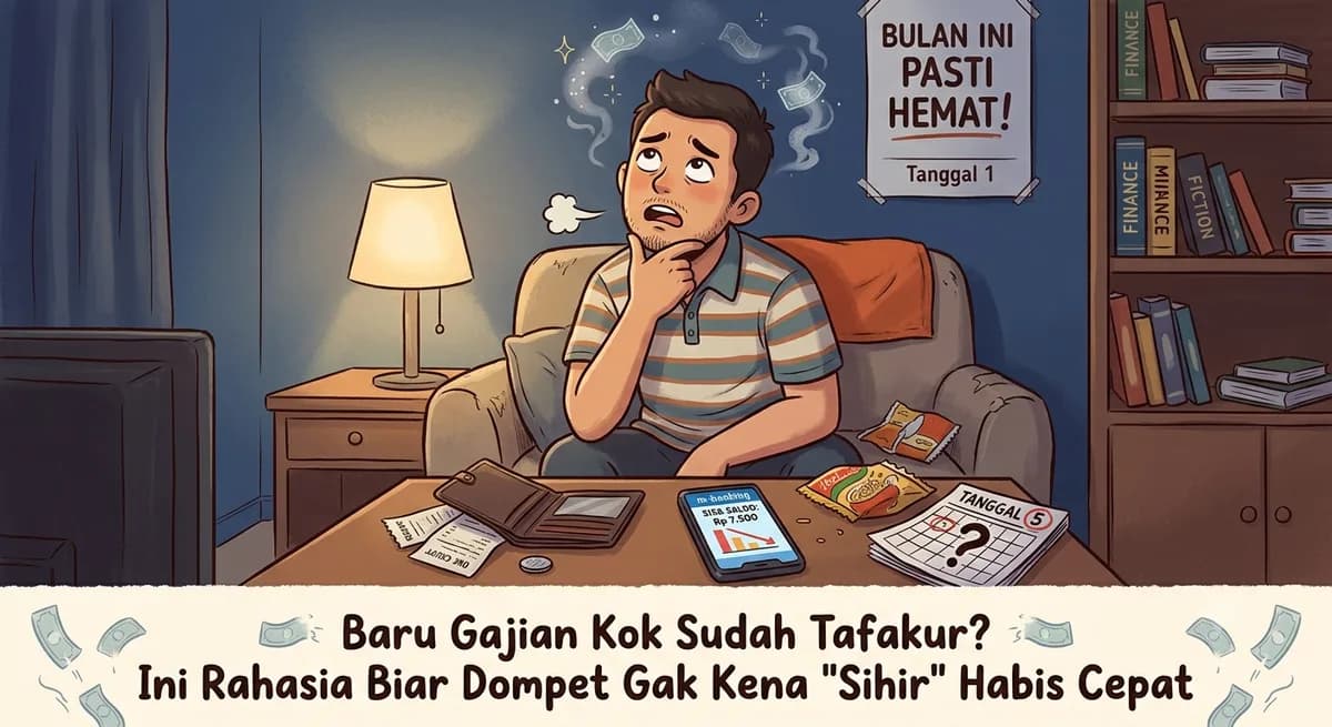 Baru Gajian Kok Sudah Tafakur? Ini Rahasia Biar Dompet Gak Kena "Sihir" Habis Cepat
