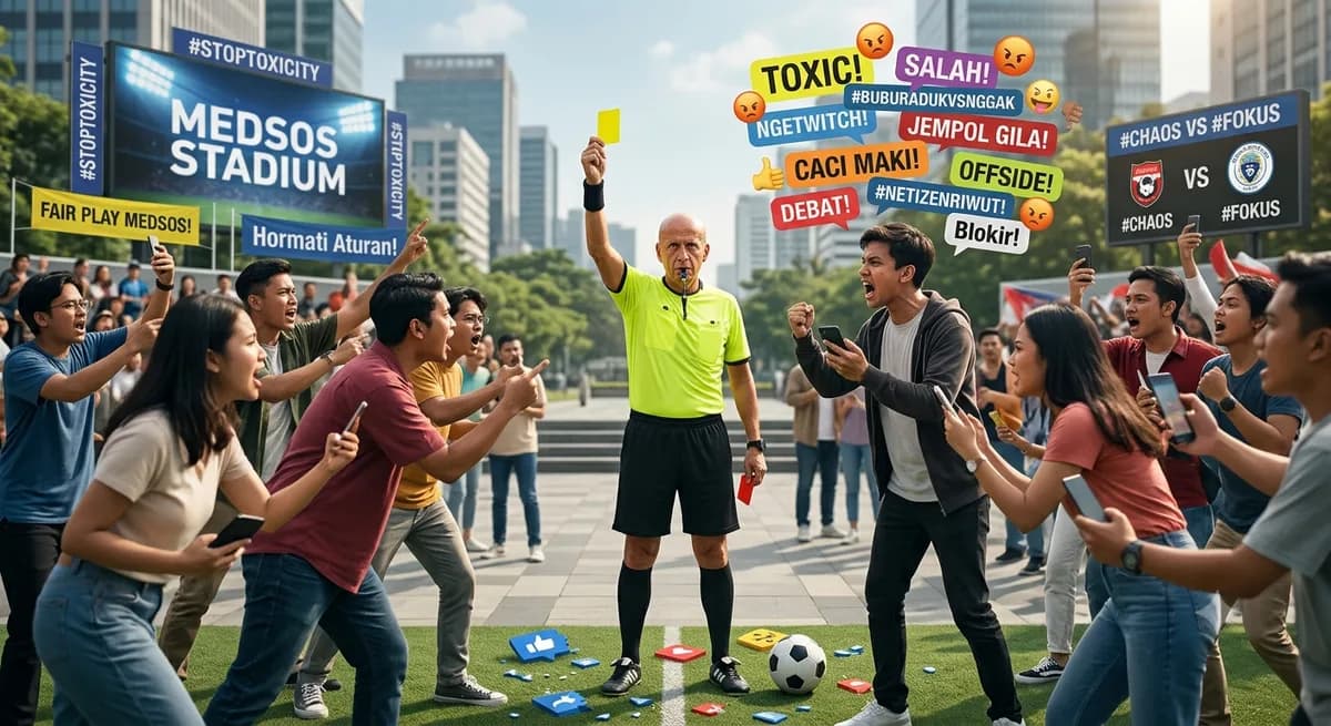 Menghindari Chaos di Media Sosial: Belajar dari Ketegasan Wasit Sepak Bola