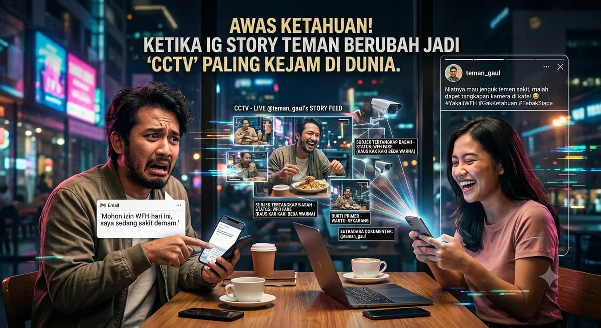 Awas Ketahuan! Ketika IG Story Teman Berubah Jadi "CCTV" Paling Kejam di Dunia