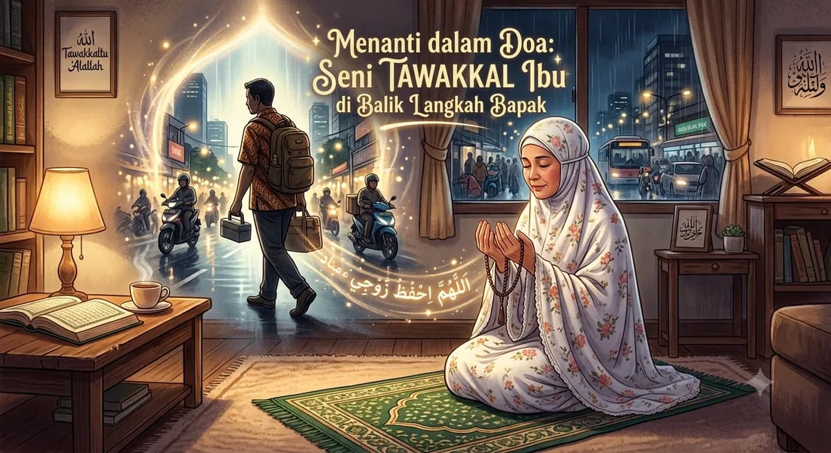 Menanti dalam Doa: Seni Tawakkal Ibu di Balik Langkah Bapak