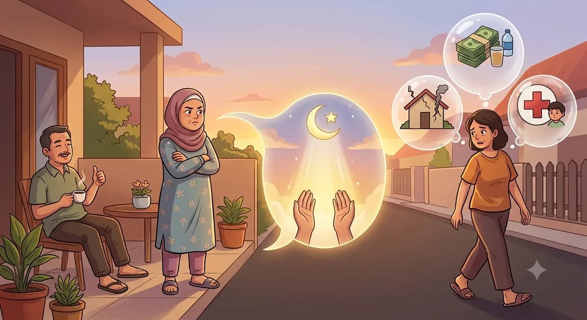 Jangan Buru-Buru Ngambek: Bisa Jadi Beban Dia Lebih Melejit, Saatnya Alihkan Harapan Lewat Tawakkal