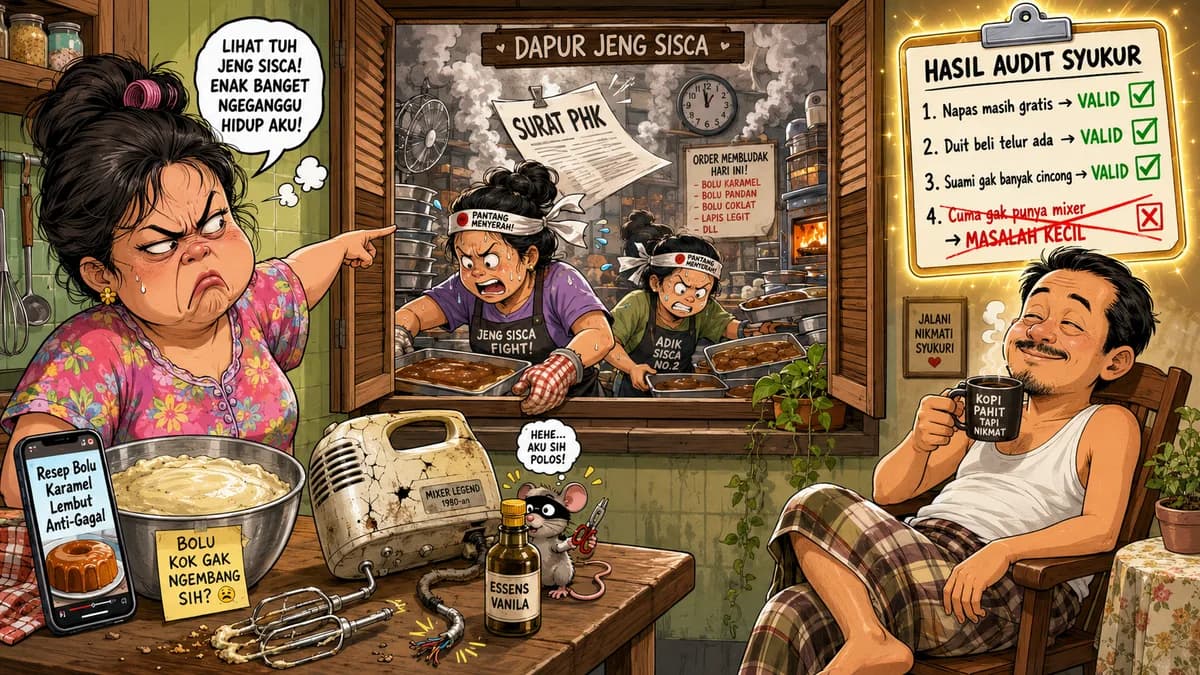 Kena Zonk Pas Pinjam Barang? Jangan Sumpah Serapah, Bisa Jadi Itu Waktunya Kita Audit Rasa Syukur!