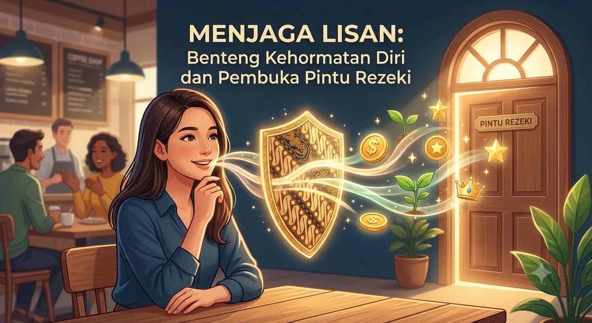 Menjaga Lisan: Benteng Kehormatan Diri dan Pembuka Pintu Rezeki