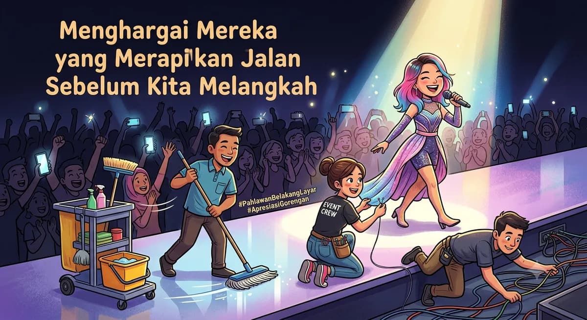 Menghargai Mereka yang Merapikan Jalan Sebelum Kita Melangkah