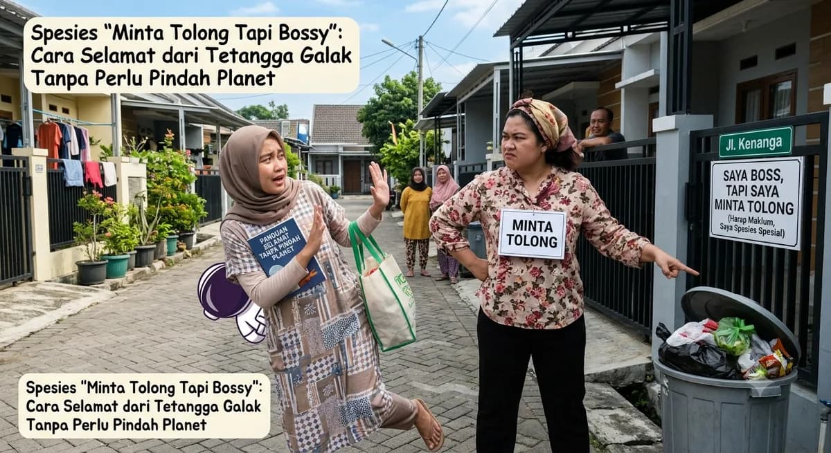 Spesies "Minta Tolong Tapi Bossy": Cara Selamat dari Tetangga Galak Tanpa Perlu Pindah Planet