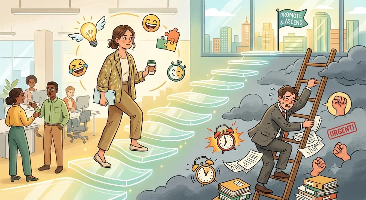 Kenapa Orang yang Lebih Santai dan Bahagia Justru Karirnya Cepat Naik?