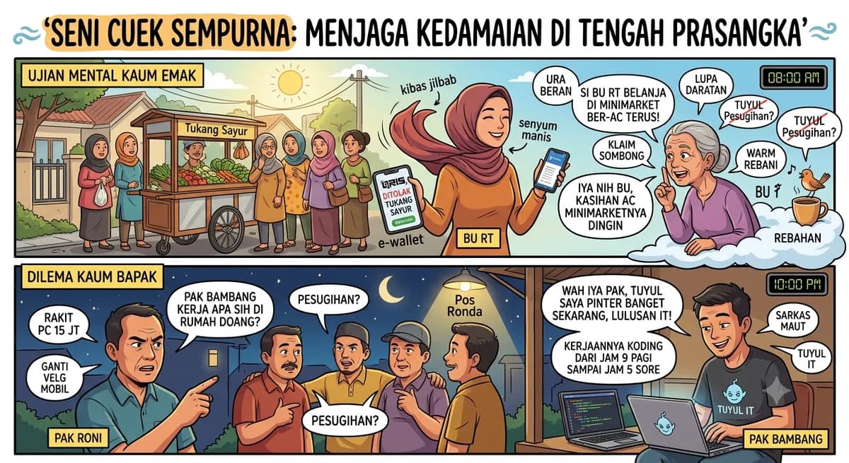 Seni Cuek Saat Dituduh: Menjaga Kedamaian di Tengah Prasangkai