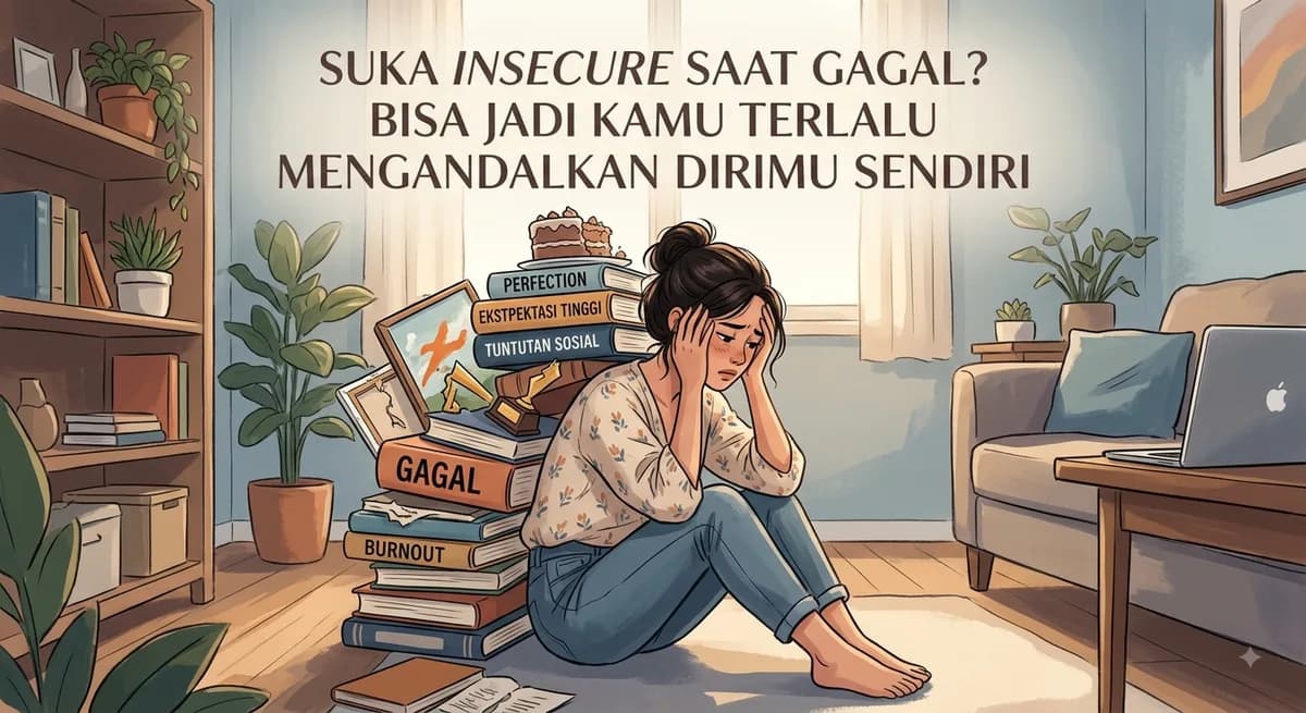 Suka Insecure Saat Gagal? Bisa Jadi Kamu Terlalu Mengandalkan Dirimu Sendiri