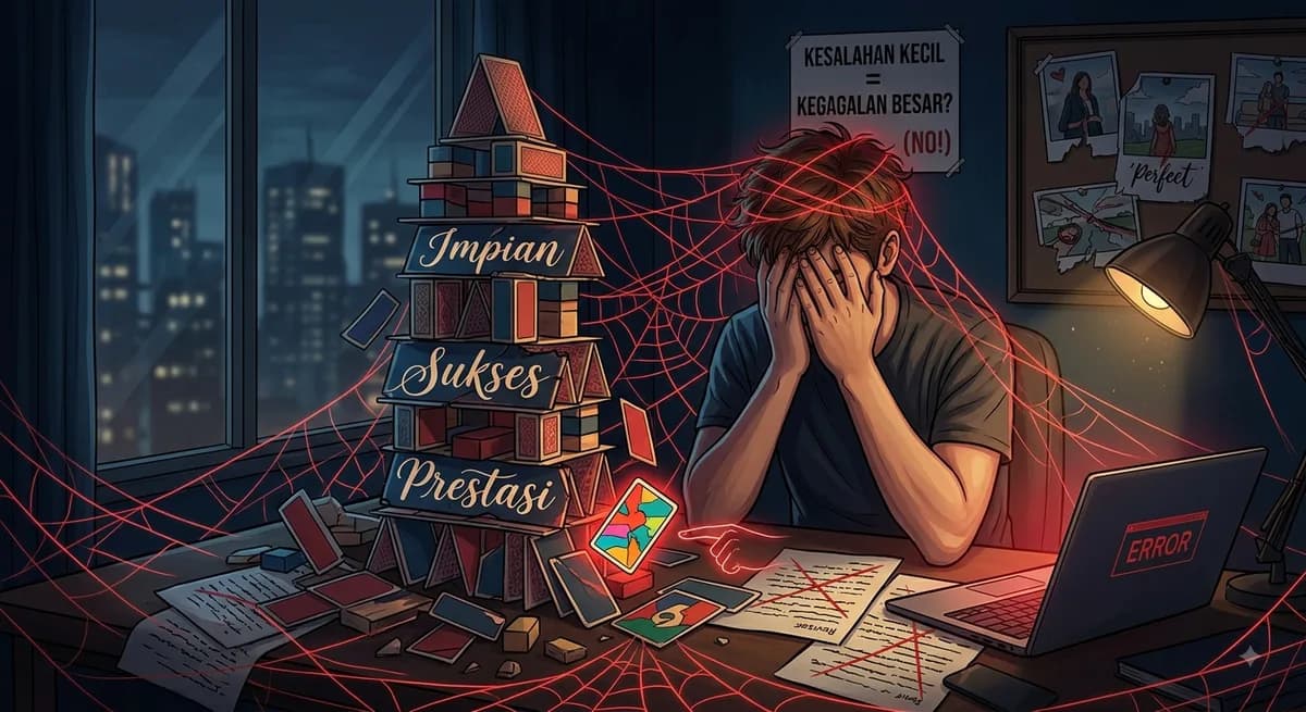 Jebakan Perfectionism: Kenapa Satu Kesalahan Kecil Bikin Harapanmu Runtuh?