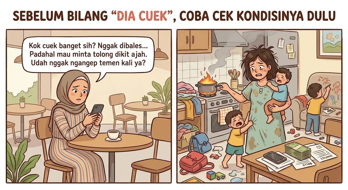Sebelum Bilang "Dia Cuek", Coba Cek Kondisinya Dulu