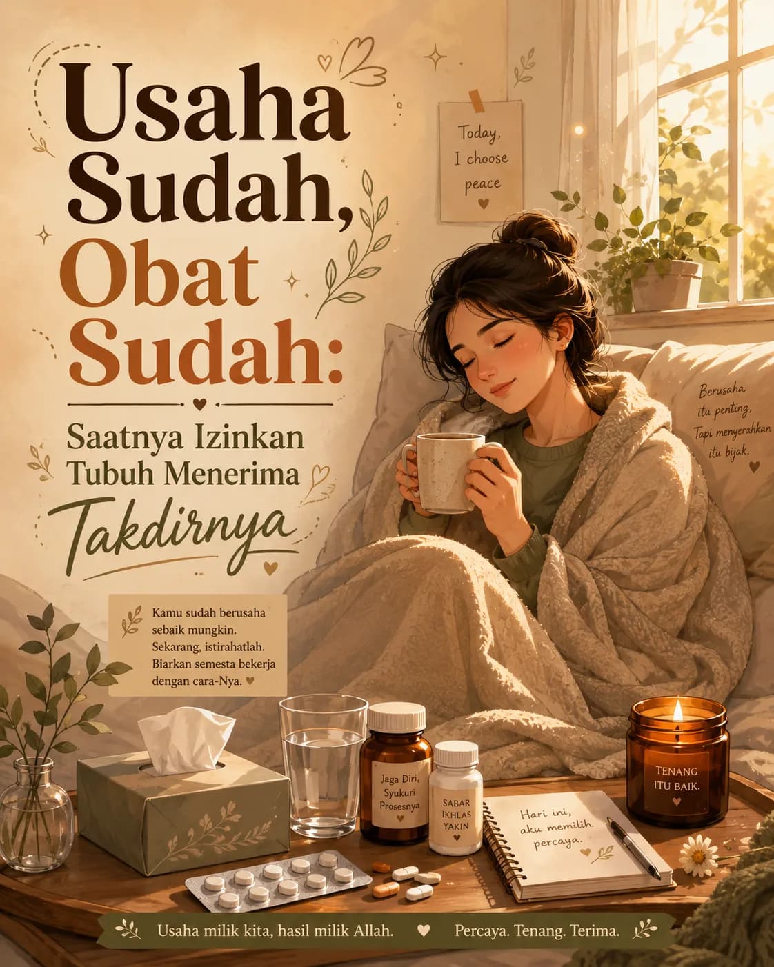 Usaha Sudah, Obat Sudah: Saatnya Izinkan Tubuh Menerima Takdirnya